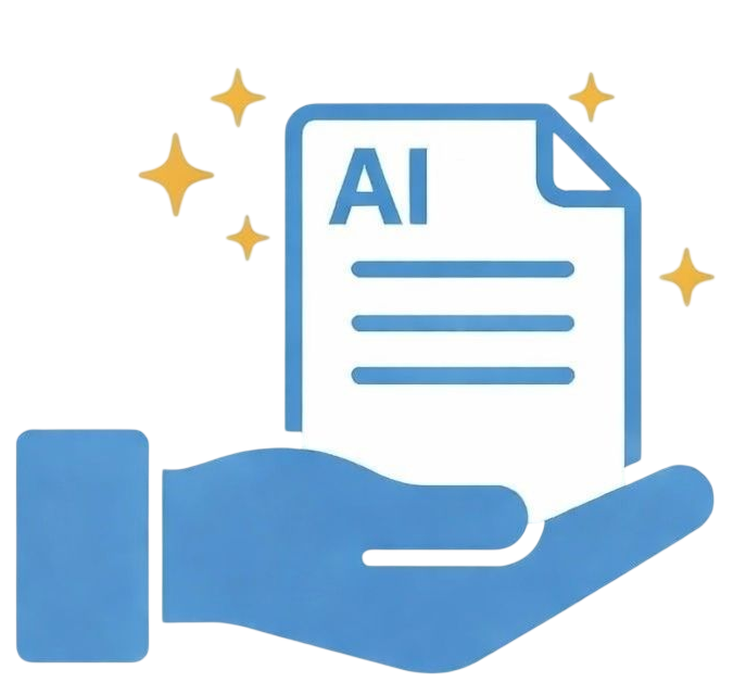 AI 세금계산서 아이콘